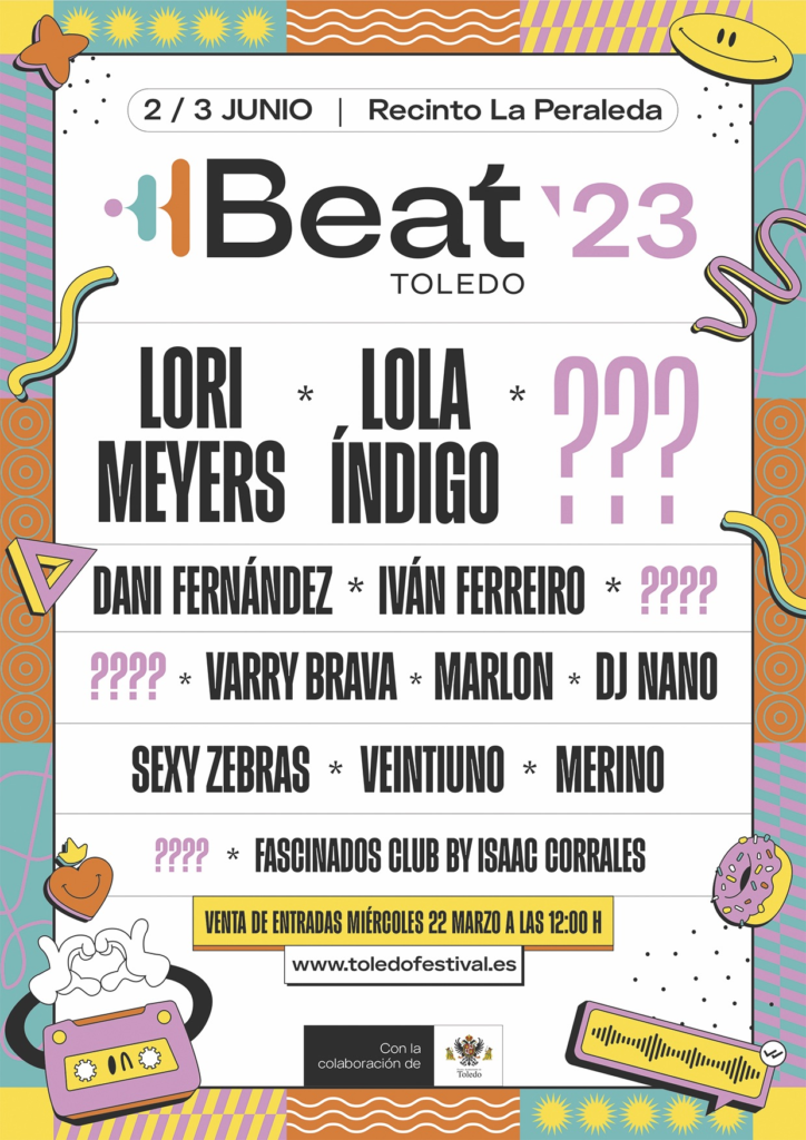 Toledo Beat Festival acogerá a artistas de primer nivel