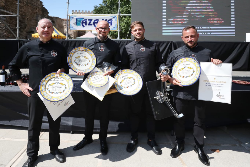 Talavera brilla en el V Concurso Nacional de Cortadores de Jamón