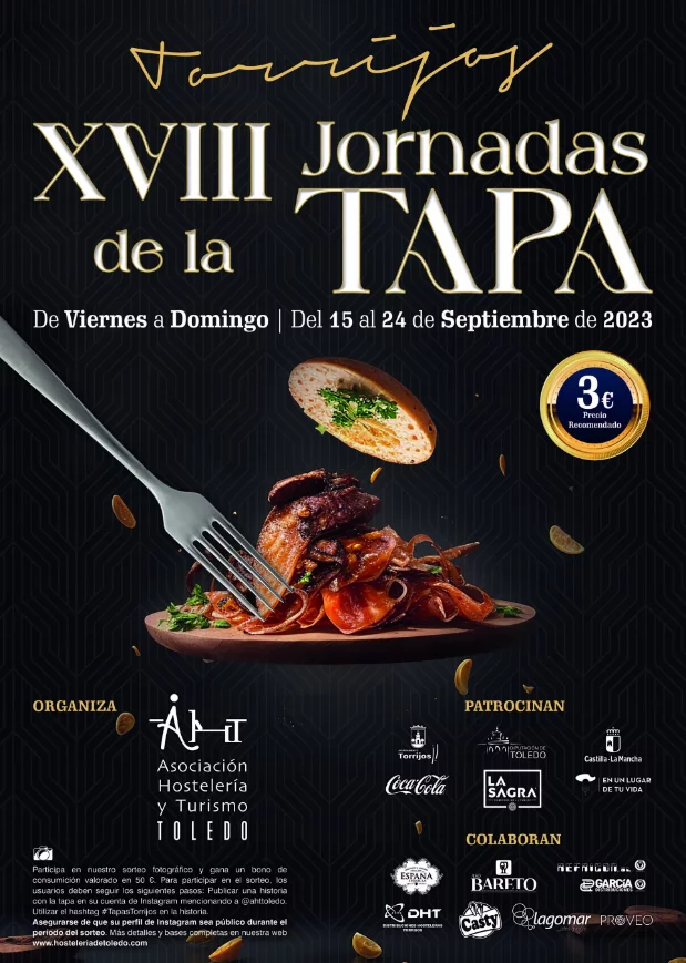 Gastronomía en su máxima expresión en la XVIII Edición de las Jornadas de la Tapa de Torrijos