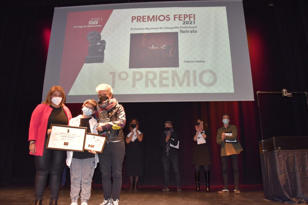 La talaverana Valeria Cassina ha sido la ganadora en la categoría de retrato en los premios FEPFI