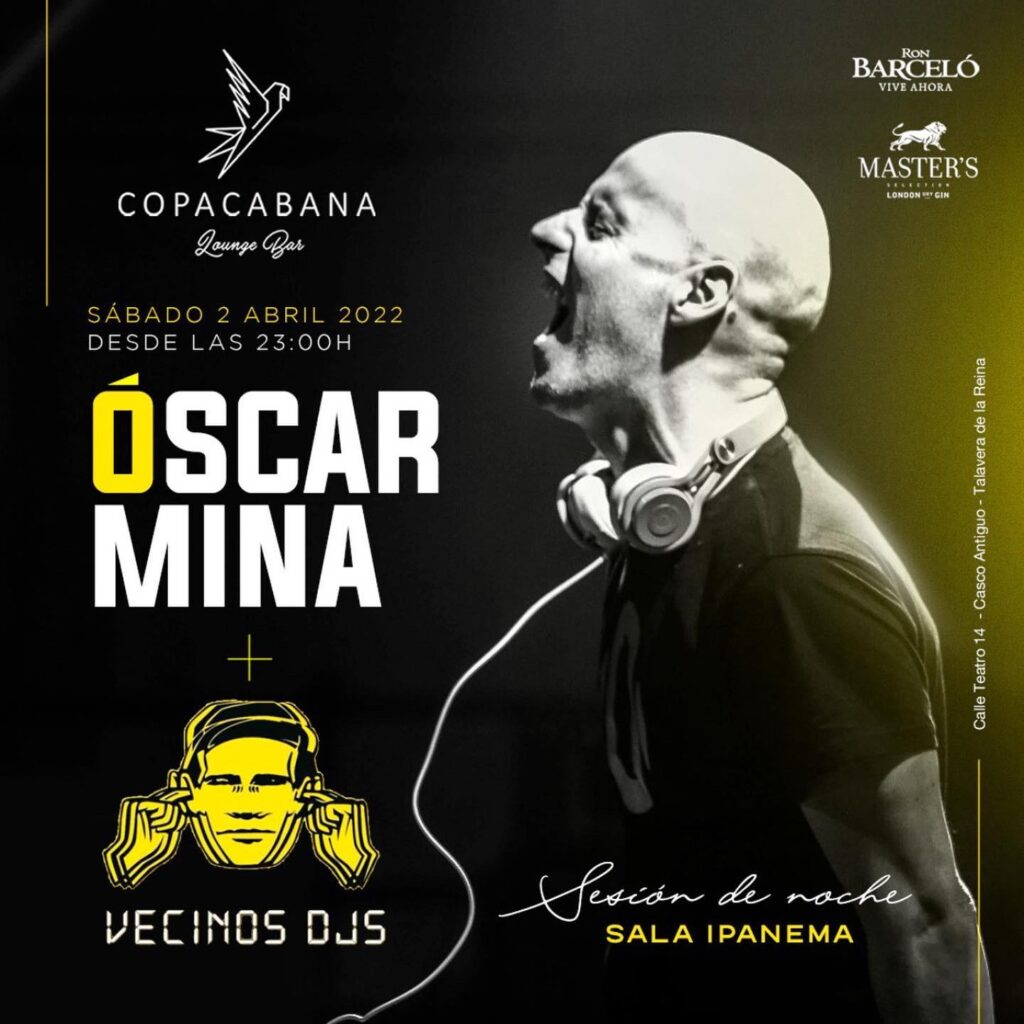 Sesiones DJ en Copacabana