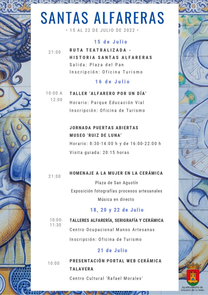 Qué hacer en Talavera del 14 al 20 de julio: exposiciones, conciertos, rutas culturales y mucho más...