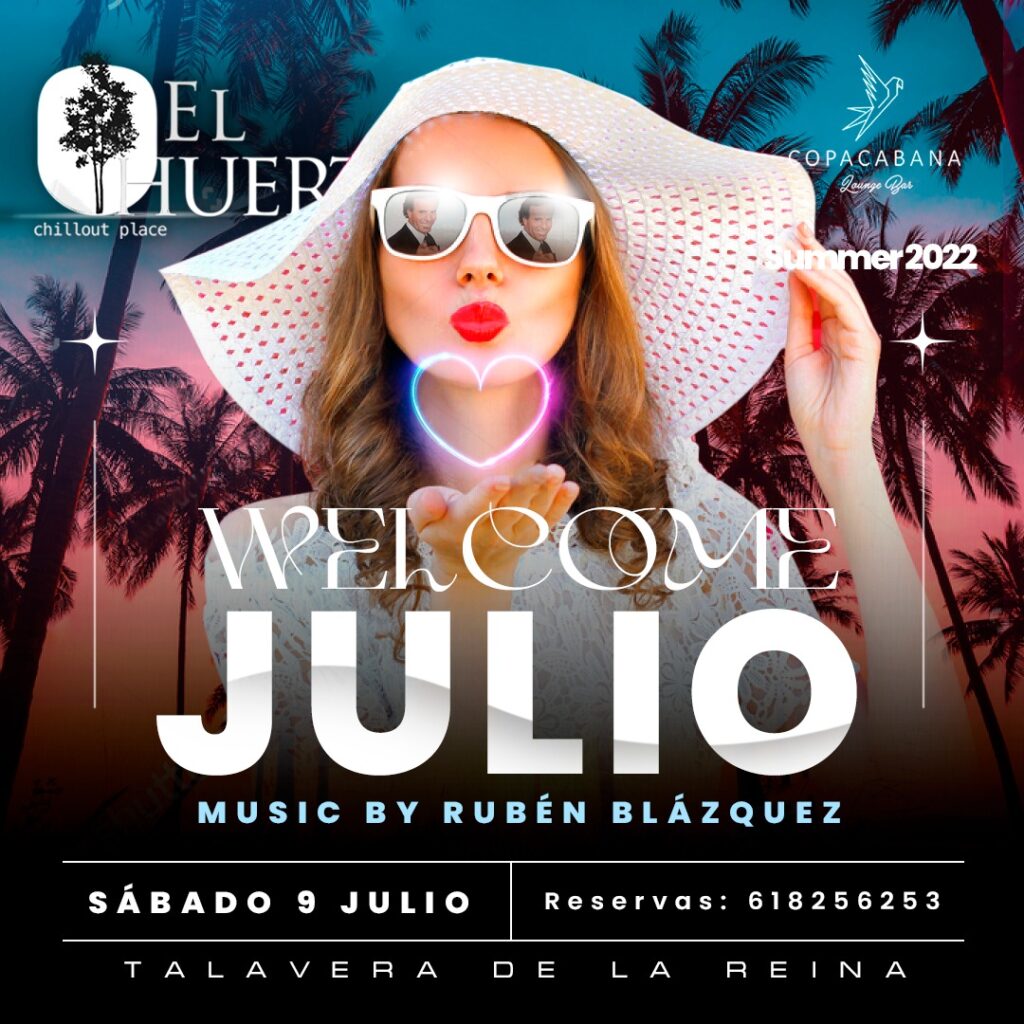 Welcome Julio en el Huerto