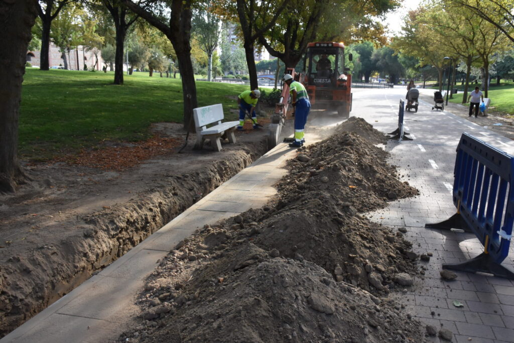 Se conducirá el agua del subsuelo de la zona de los Jardines del Prado al lago de la Alameda