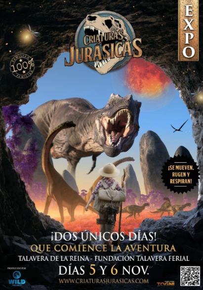 Exposición ‘Criaturas Jurásicas' en Talavera Ferial