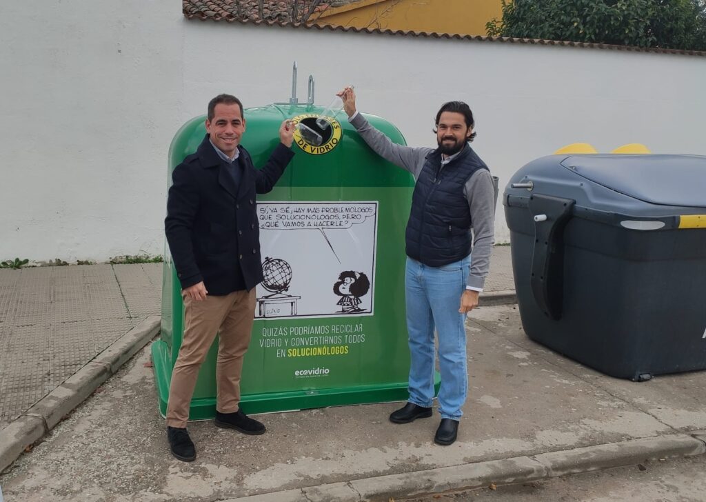 Campaña especial del Ayuntamiento de Talavera y Ecovidrio para fomentar el reciclaje y luchar contra el cambio climático