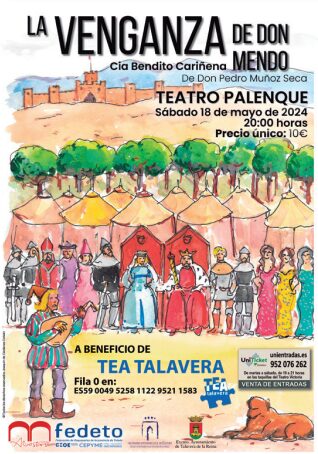 Obra de teatro en el Teatro Palenque de Talavera