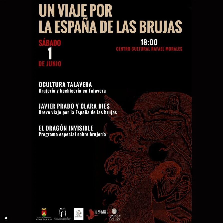 Talavera acogerá un evento sobre brujería el 1 de junio