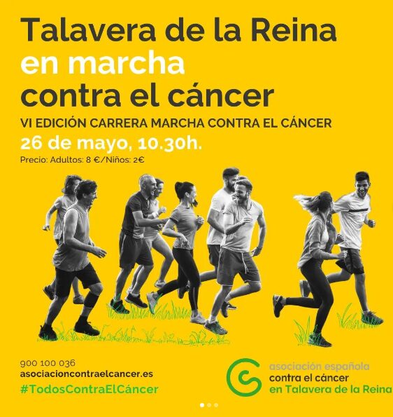 VI Edición de la carrera-marcha contra el cáncer en Talavera