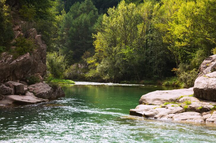 ¿Conoces los beneficios de bañarse en el agua del rio? (Foto de Freepick)