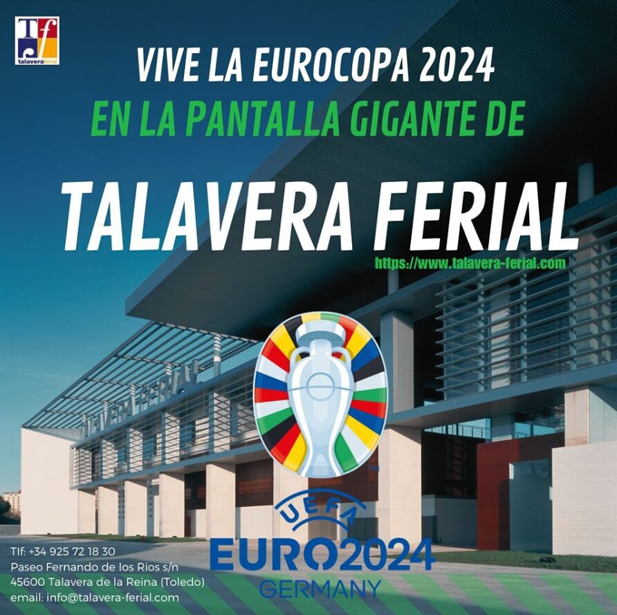 Los talaveranos disfrutarán la Eurocopa en una pantalla gigante