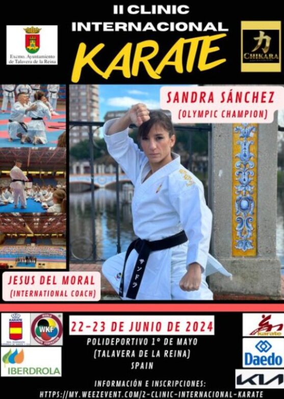 Sandra Sánchez estará en el II Clinic Internacional de Karate