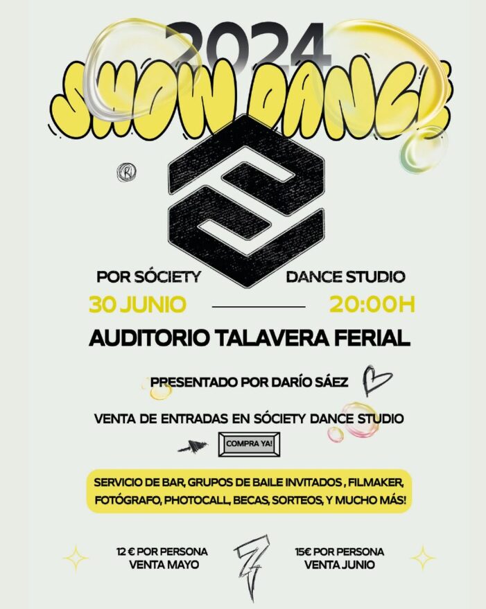 La V edición de ‘Show Dance’ de Society Dance Studio en Talavera