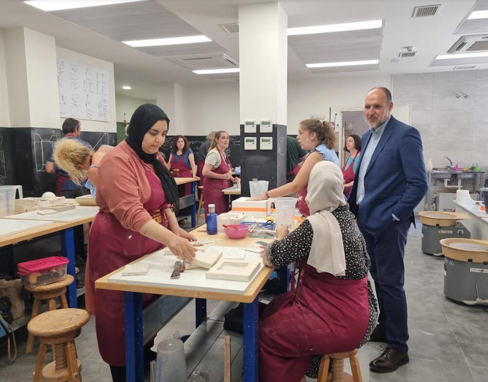 Los nuevos talleres cerámicos prioridad del gobierno en Talavera