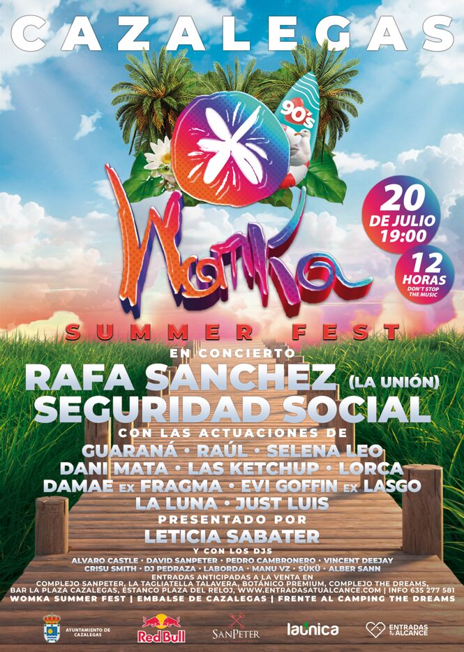 Los 90 vuelven más fuerte que nunca en el Womka Summer Fest