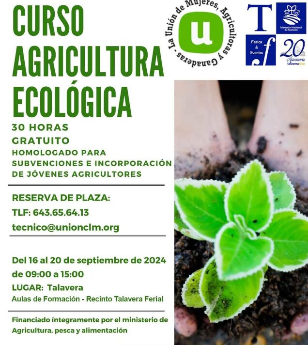 ¿Conoces los nuevos cursos de formación agrícola de Talavera?