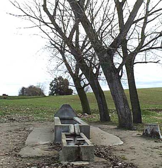 Abrevadero y naturaleza de la localidad