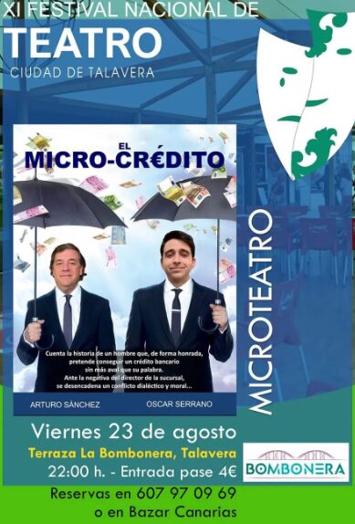 Obra de teatro en Talavera - "El Micro-crédito"