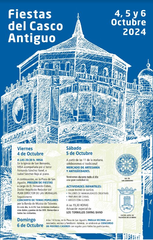 Casco Antiguo: fiestas de San Jerónimo del 4 al 6 de octubre