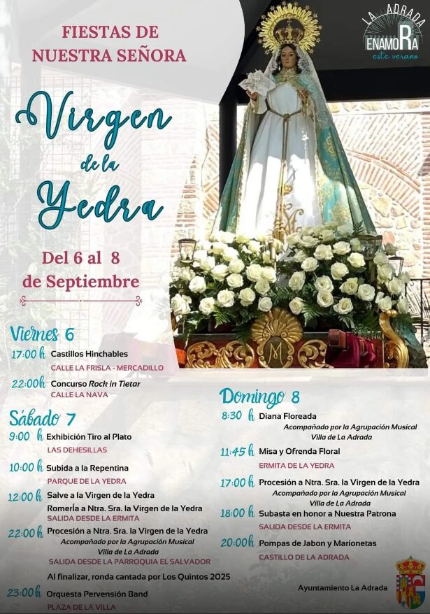 La Adrada Prepara las Fiestas de la Virgen de la Yedra 2024