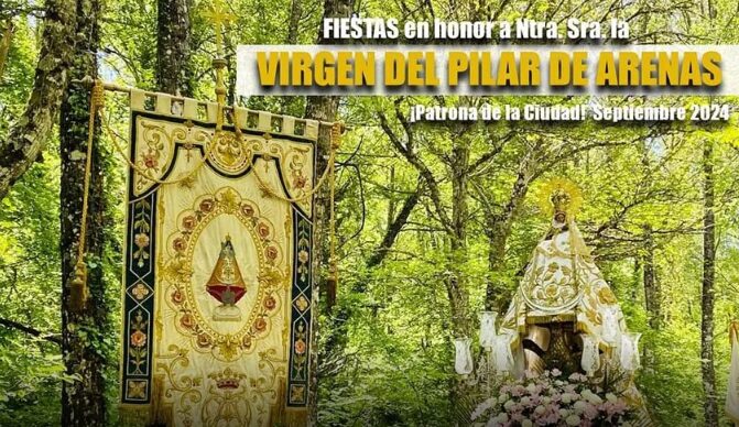 Arenas de San Pedro se Viste para Honrar a la Virgen del Pilar