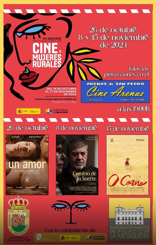 Arenas de San Pedro: VII Ciclo de Cine y Mujeres Rurales