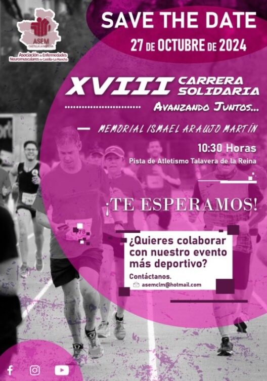 XVIII Carrera solidaria "Avanzando Juntos" en Talavera