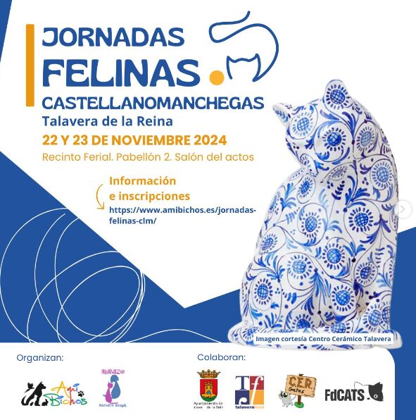 Las I Jornadas Felinas castellanomanchegas llegan a Talavera