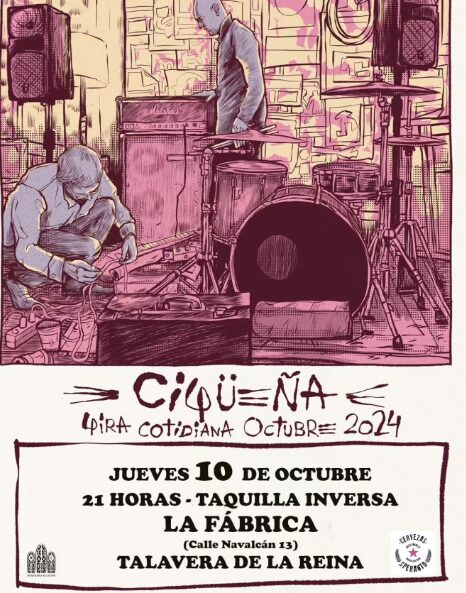 Concierto de "Cigüeña" en Talavera