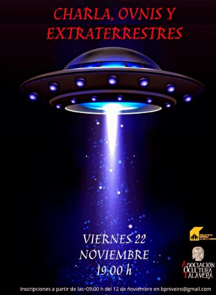 Charla sobre ovnis y extraterrestres en Talavera