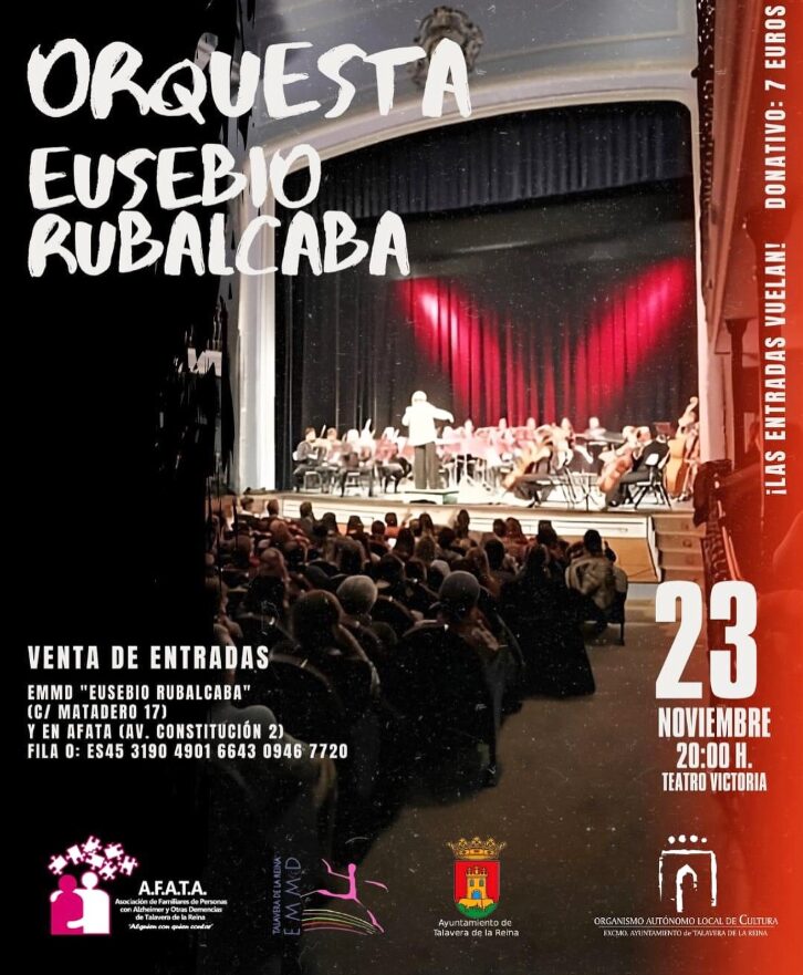 Concierto benéfico en Talavera