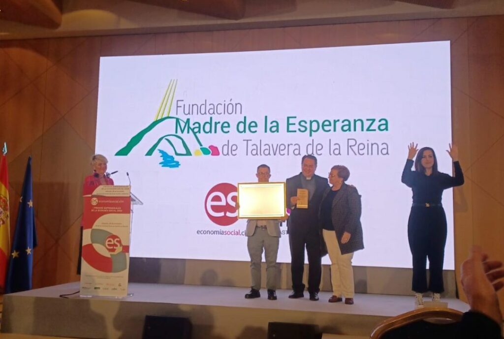 ¡Premiado el Centro Especial de Empleo Madre de la Esperanza de Talavera!