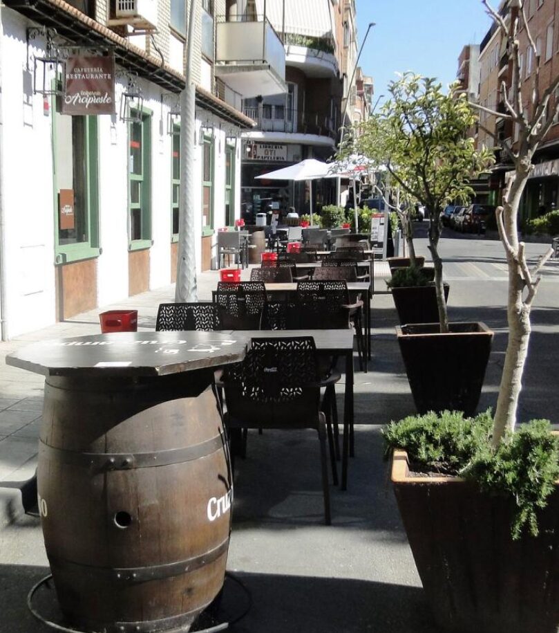 Terraza del negocio