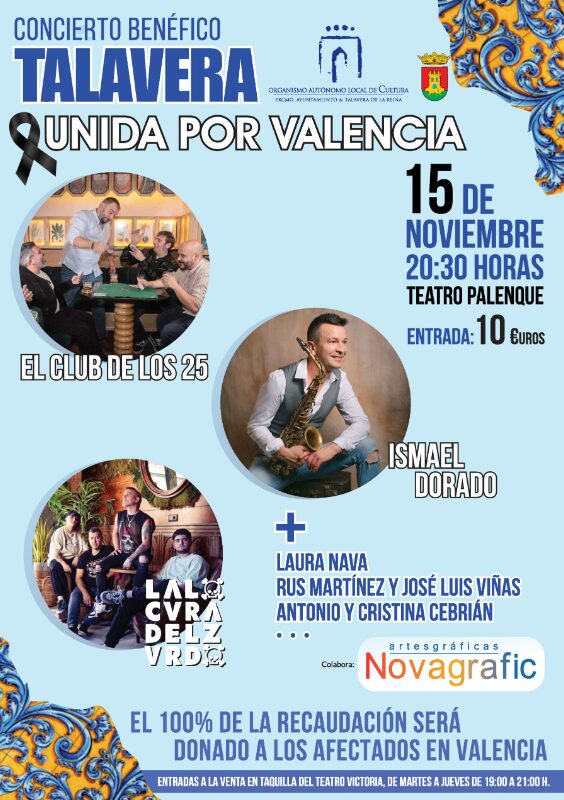 Concierto Benéfico "Talavera Unida por Valencia"