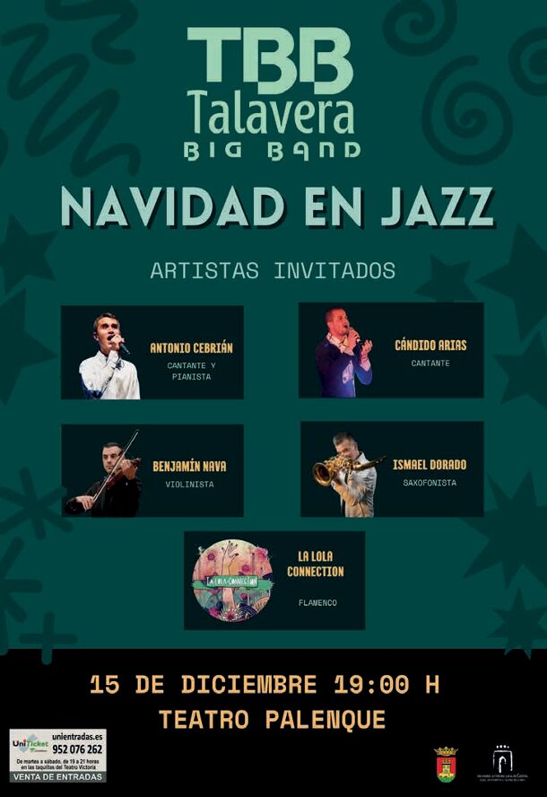 Talavera: “Navidad en Jazz” con la Talavera Big Band y artistas invitados