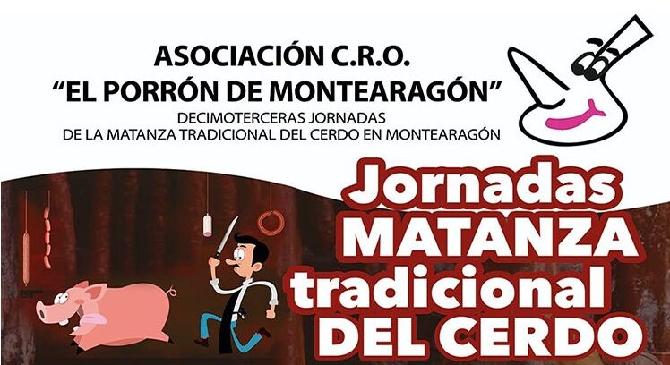 Montearagón: XIII Jornadas de la Matanza Tradicional del Cerdo (Foto del ayuntamiento de Montearagón)