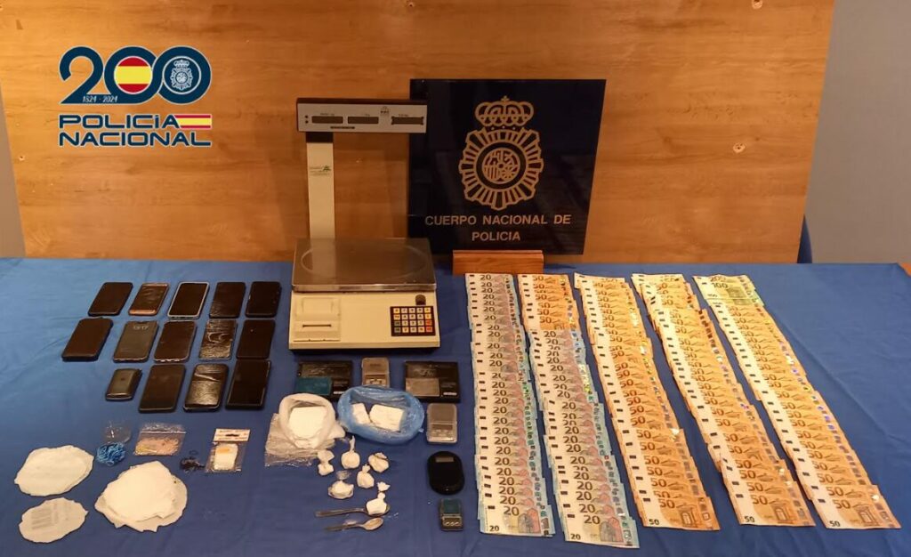 Desmantelado en Talavera un grupo criminal dedicado al tráfico de cocaína