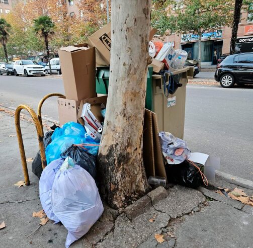 Basura en la ciudad