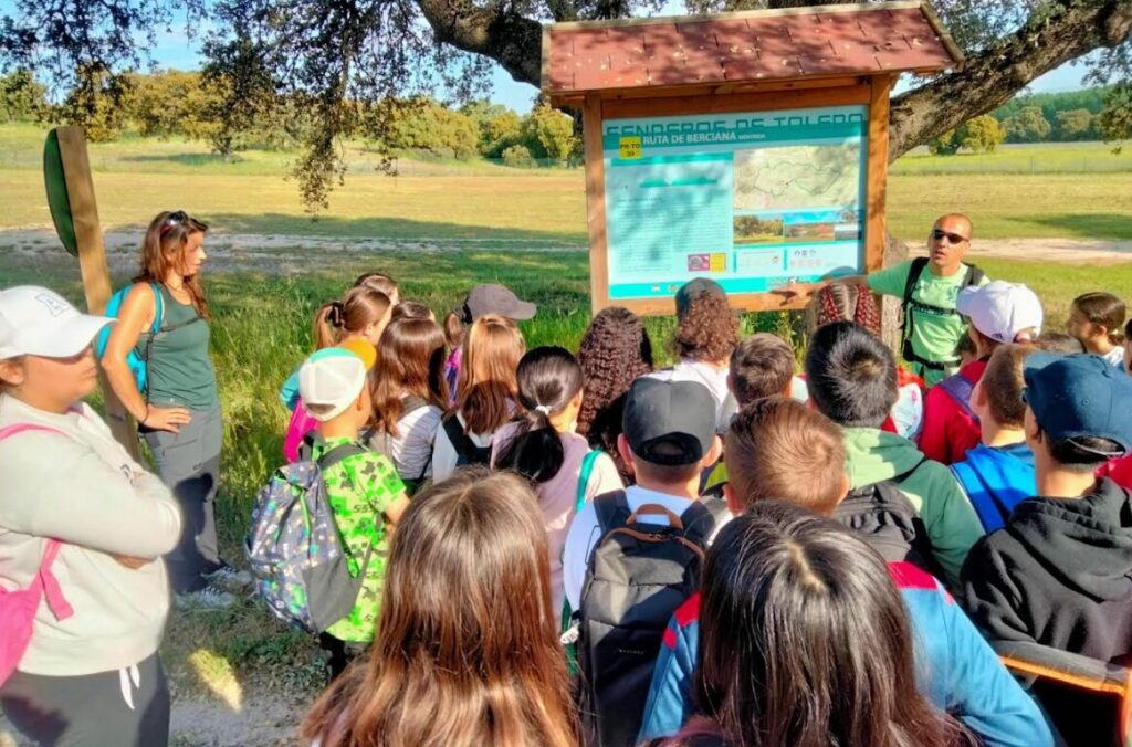 La comarca de Talavera dentro del 'Programa de Senderismo Didáctico'