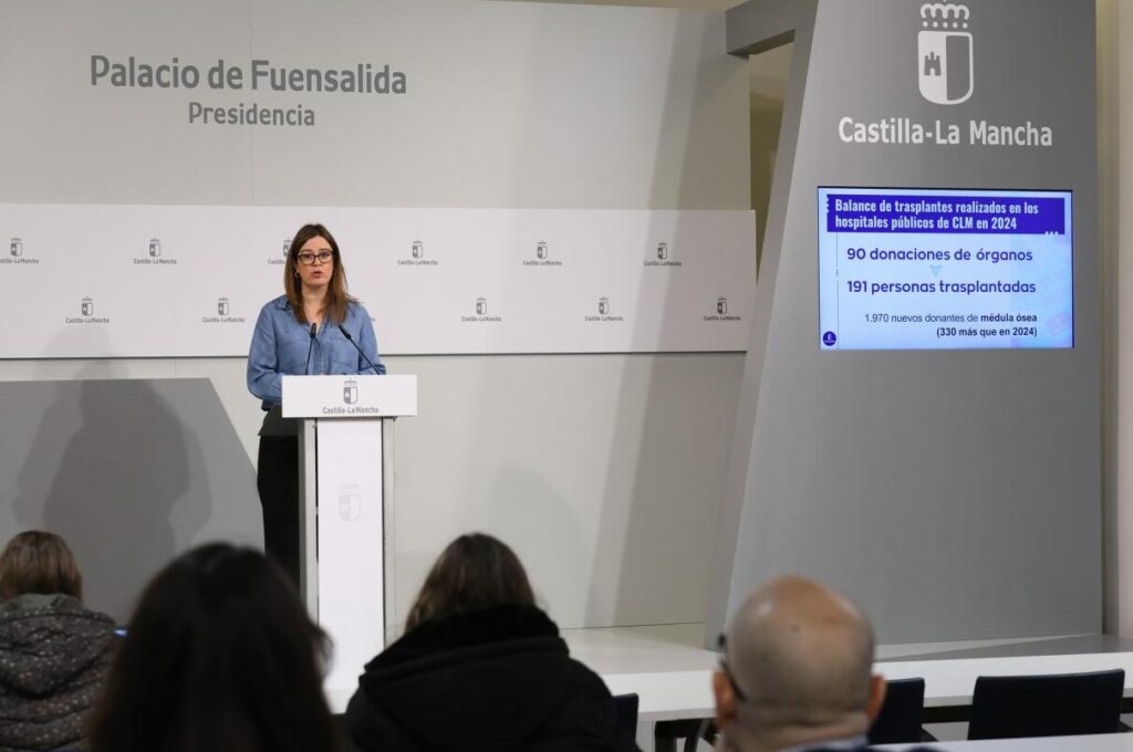 Castilla-La Mancha marca un año récord en donaciones y trasplantes