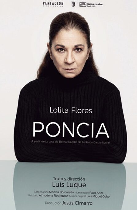 Lolita Flores dará vida a "Poncia" en el Teatro Palenque