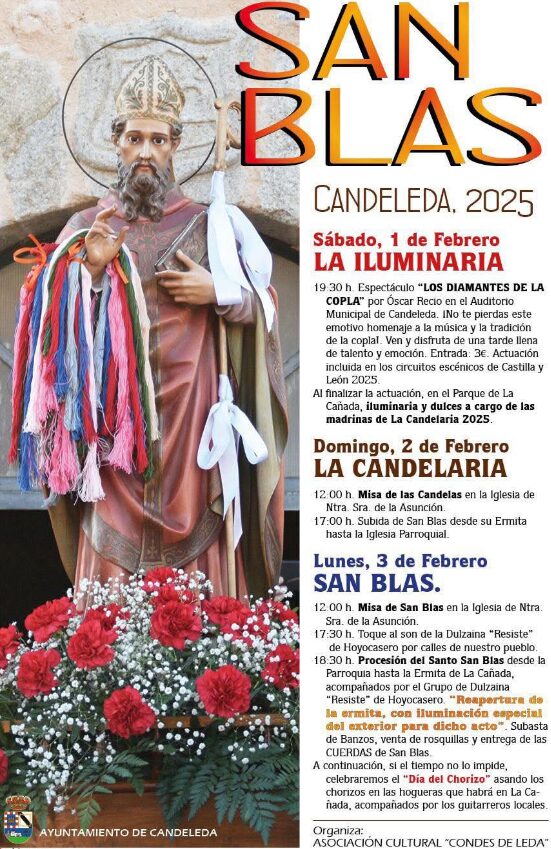 Candeleda: llegan las fiestas en honor a San Blas del 1 al 3 de febrero