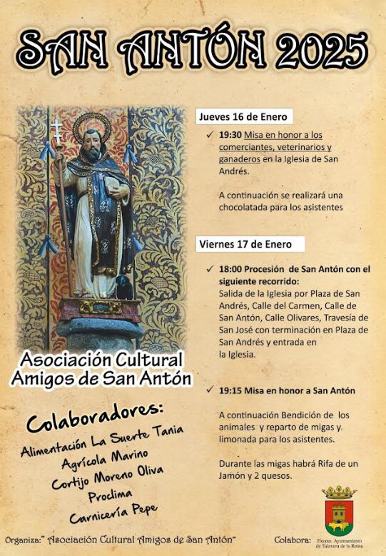 Las fiestas en honor a San Antón llegan al barrio de Puerta de Cuartos