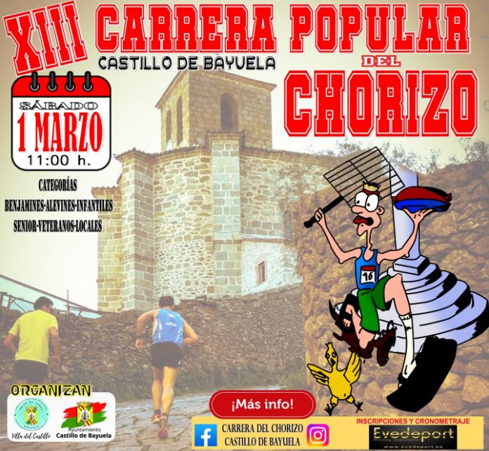 La Carrera Popular de Castillo de Bayuela promete una fiesta única el 1 de marzo