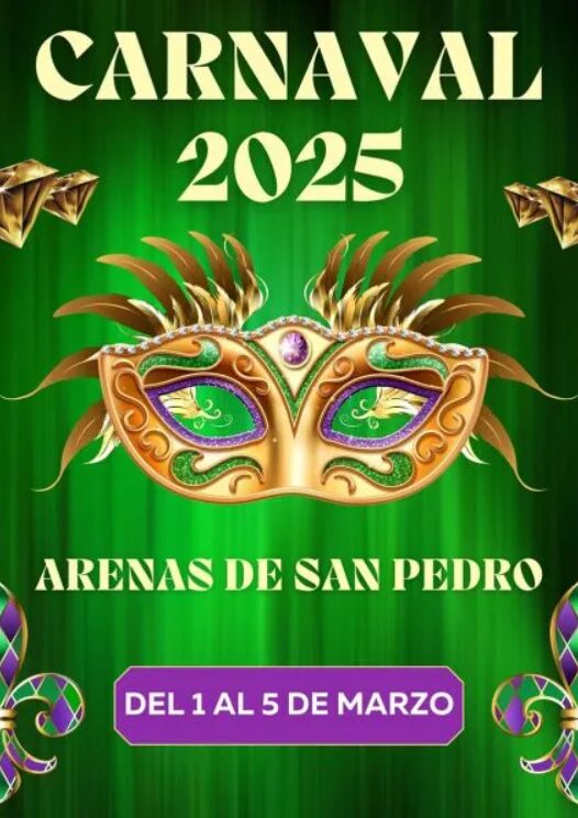 ¡Arenas de San Pedro se prepara para el Carnaval 2025!