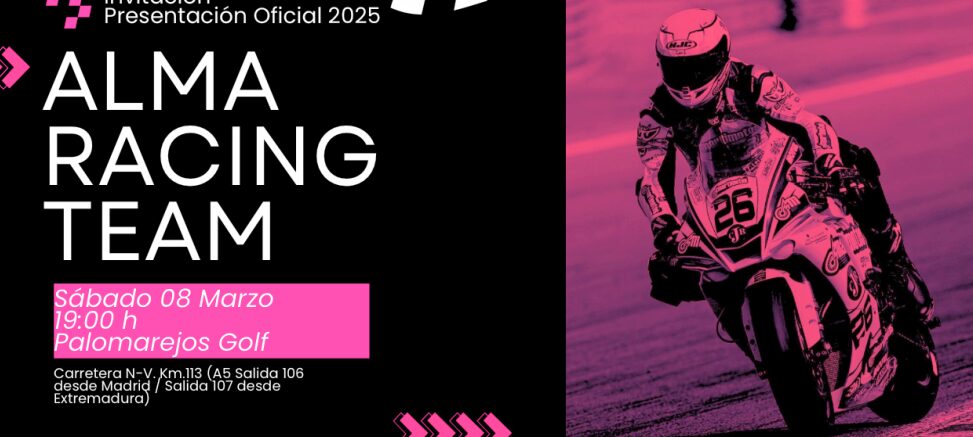 Alma Racing Team presenta su equipo para el ESBK 2025 en Talavera de la Reina