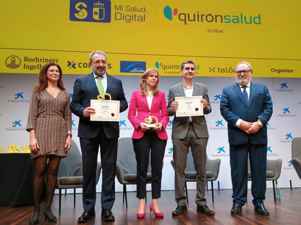 CLM, premiada por su innovación en salud digital con la app ‘Mi Salud Digital’