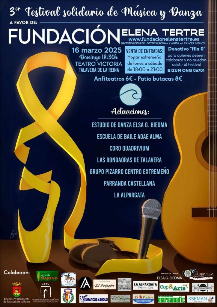 III Festival Solidario de Música y Danza a favor de la Fundación Elena Tertre