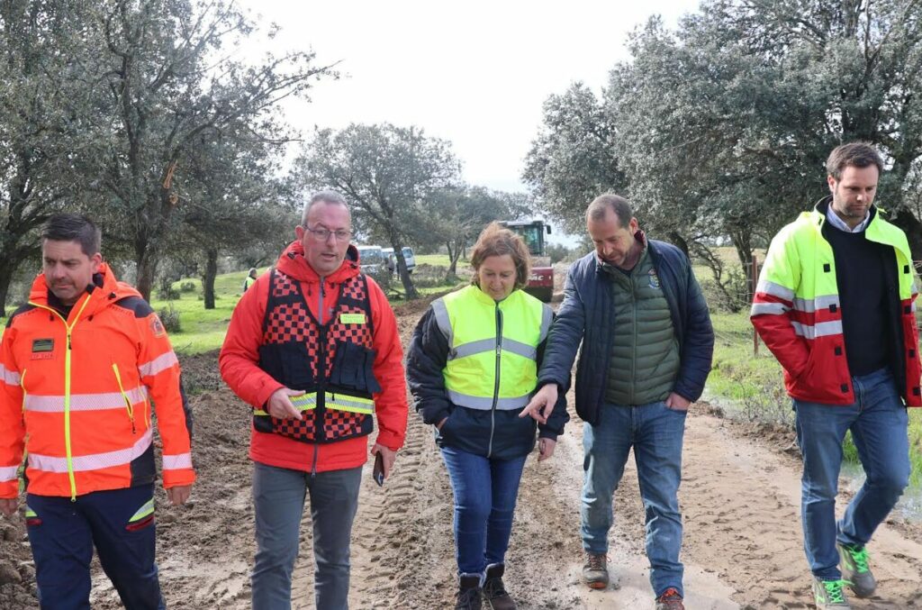 La Diputación garantiza el acceso a la urbanización "La Atalaya" en Cardiel de los Montes